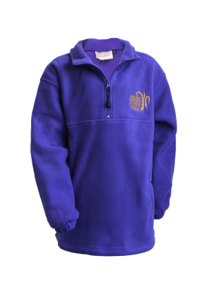 Golden Sands School Half Zip Polar Fleece